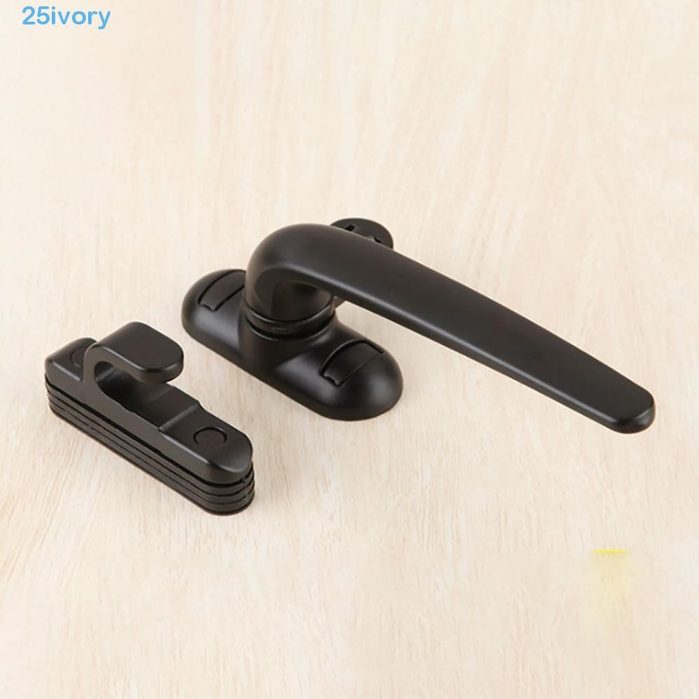 IVORY Window Hardware 1 set with Lock Universal Black/White Left/Right ...
