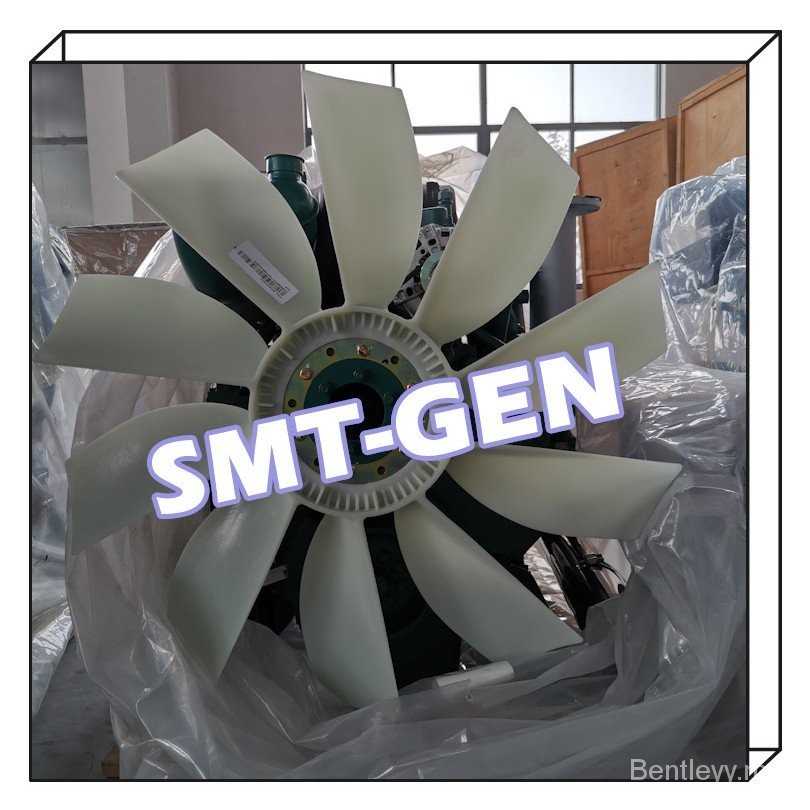 Diesel Generator Set Full Pepper Engine Fan Blade Water Tank Inlet ...