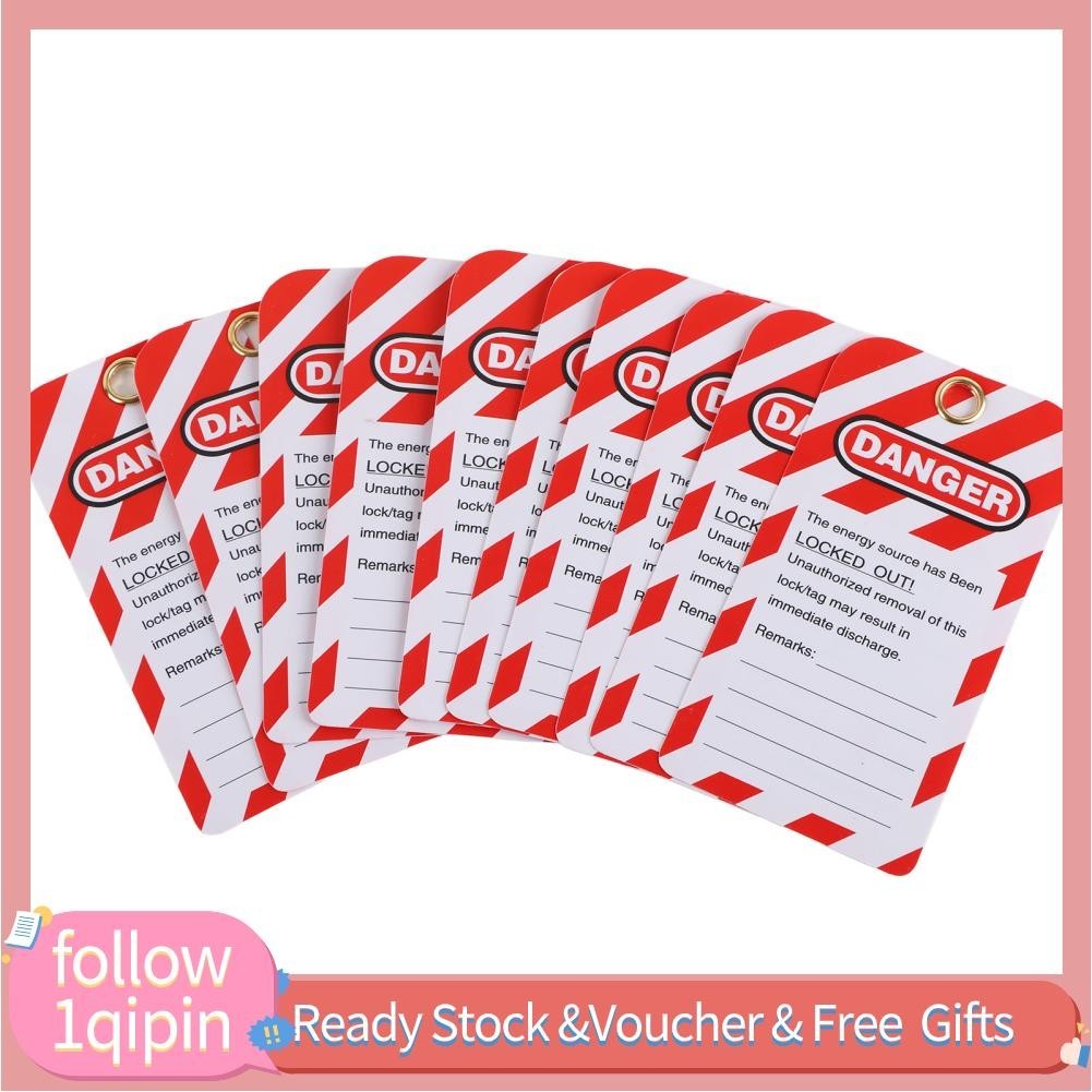 1qipin.my Lockout Tag Danger Tagout Lockout Tagout 10PCS Front / Back ...