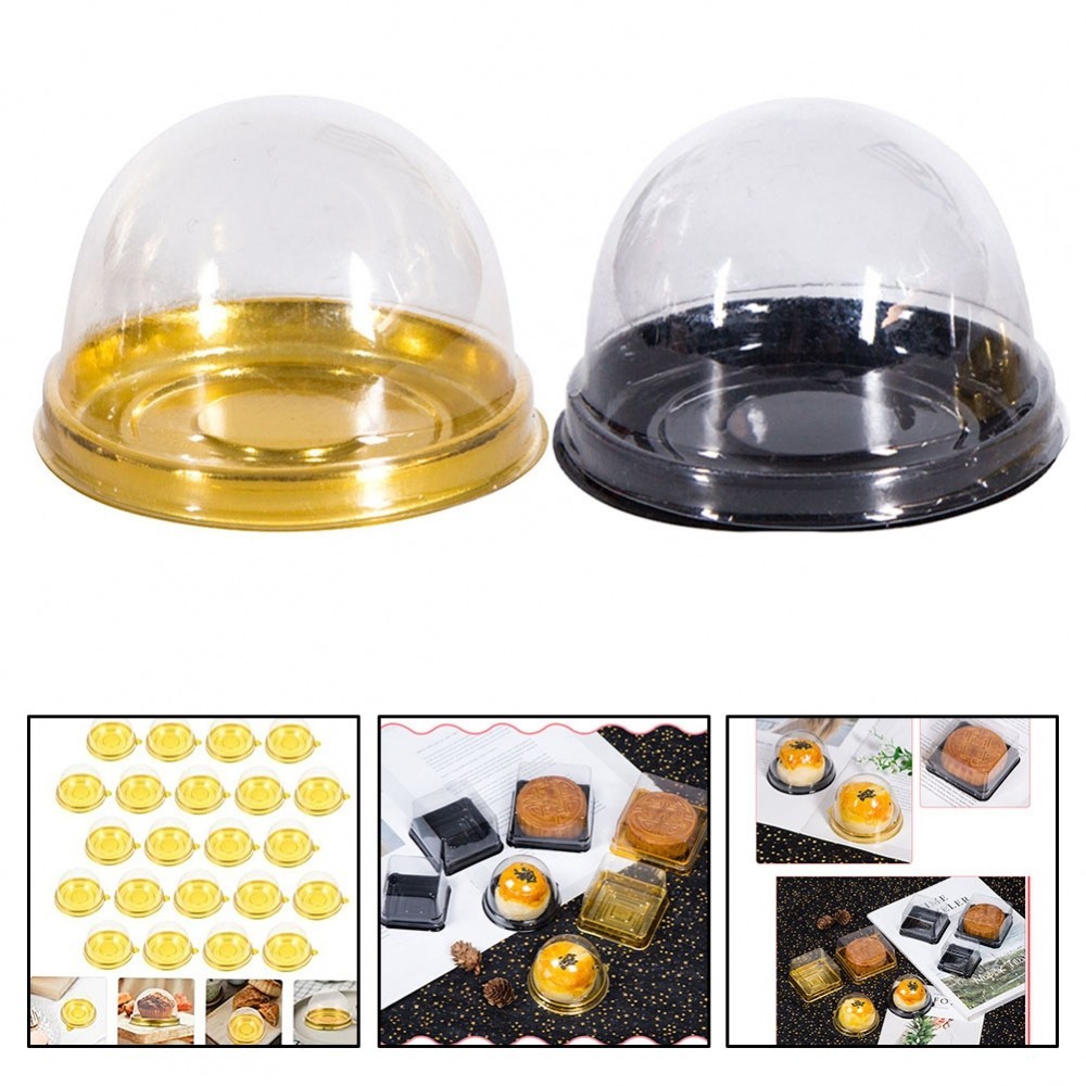 Cake Container Moon Cakes Multipurpose Boxes Package Content Prevent 