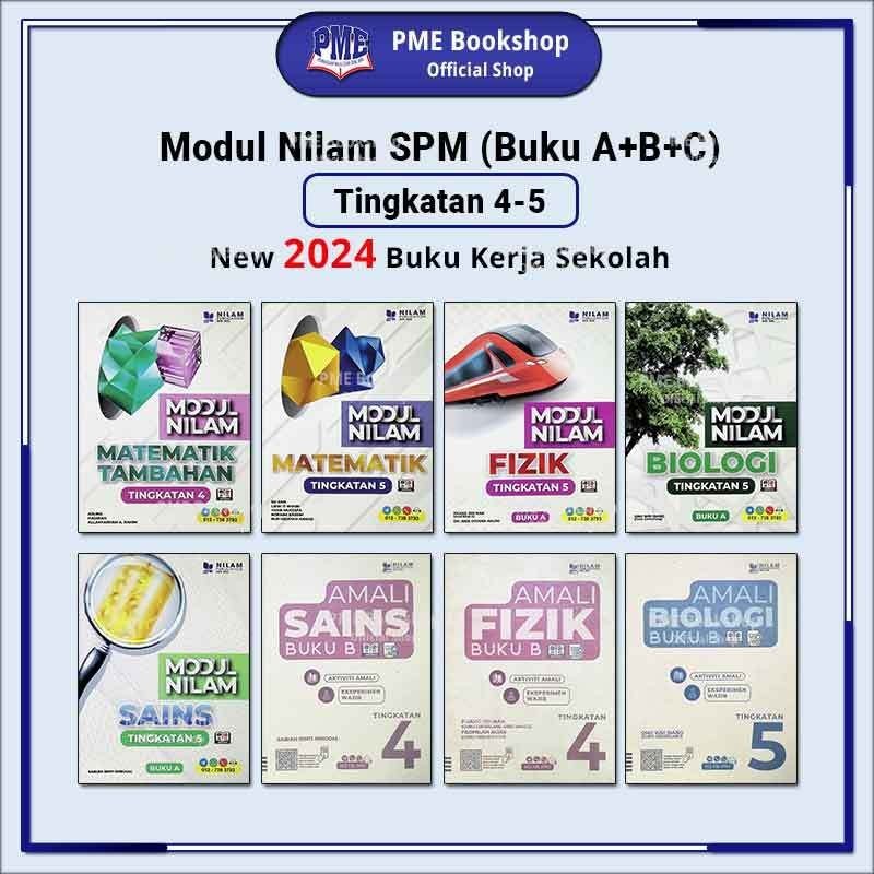 【PME Bookshop】(2024 Buku Sekolah) Nilam Publication: Modul Nilam SPM ...