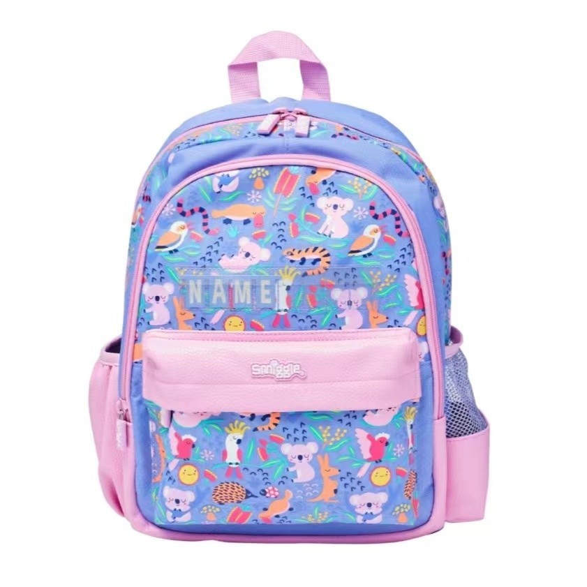 Australia smiggle Purple Koala Meal Bag Pencil Case Medium School Bag ...