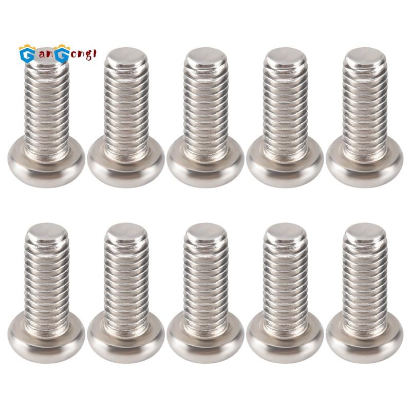 10 Pieces Computer TV LCD Monitor Stand Bracket Mounting Screw M4x10mm ...
