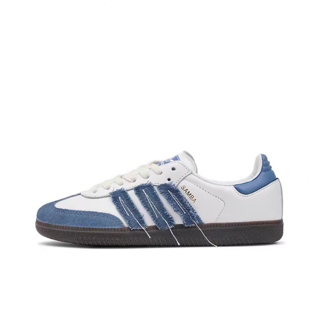 Adidas Original samba Berry cut denim minimalist slim anti-slip low ...