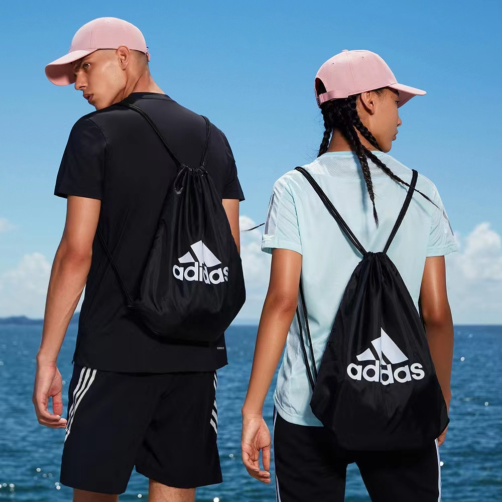 Adidas Backpack Men And Women Portable Drawstring Bag Basketball ...