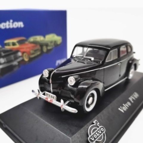 Miniature Rob Eddie Models 1/43 - Volvo PV60 1946 - Modèle RE5 Marron, Sans Boîte