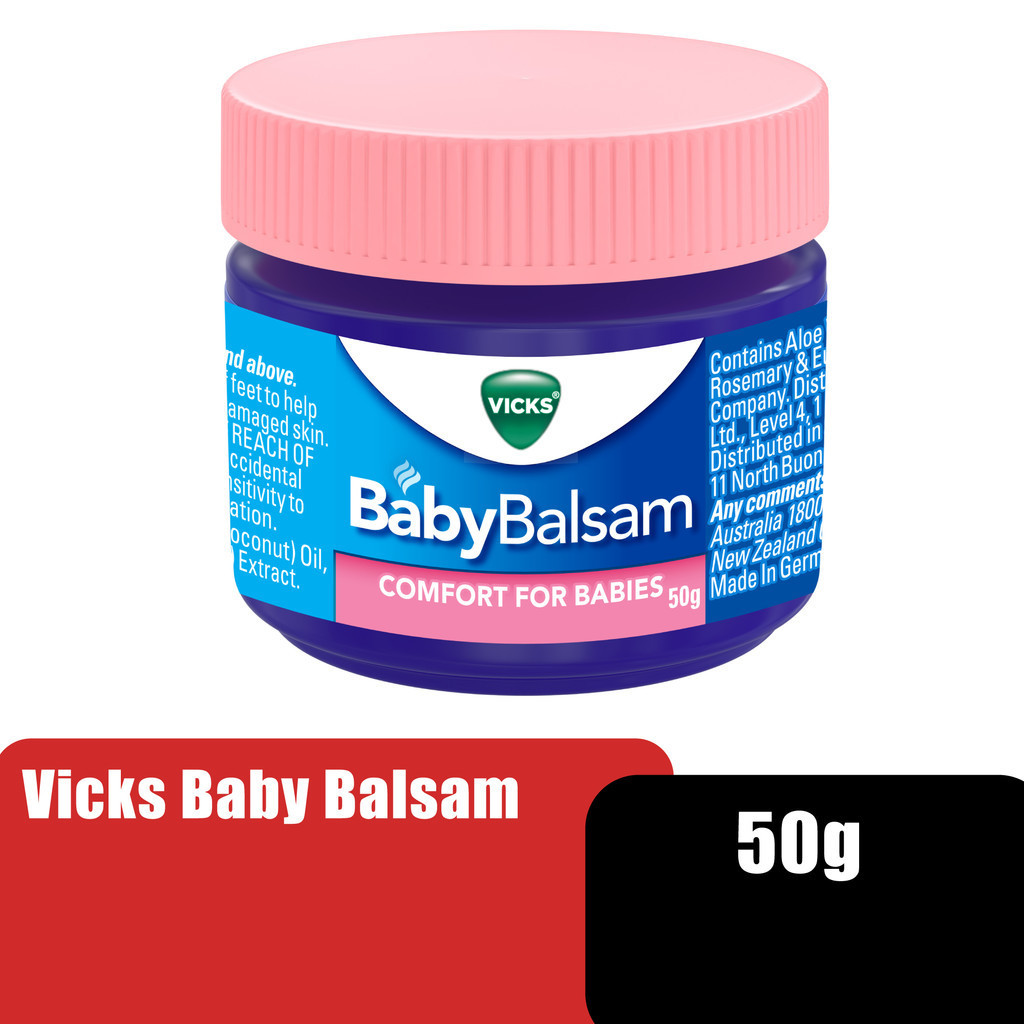 Vicks Vaporub Baby Balm, Minyak Baby Balsam, Ubat Batuk Baby Flu, 傷風 膏 ...