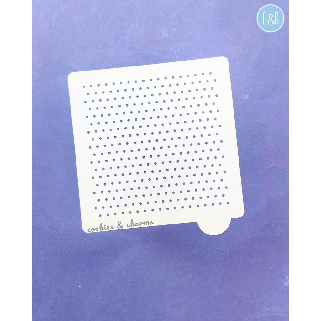 Mini Dots Pattern Stencil texture sheet | Shopee Malaysia