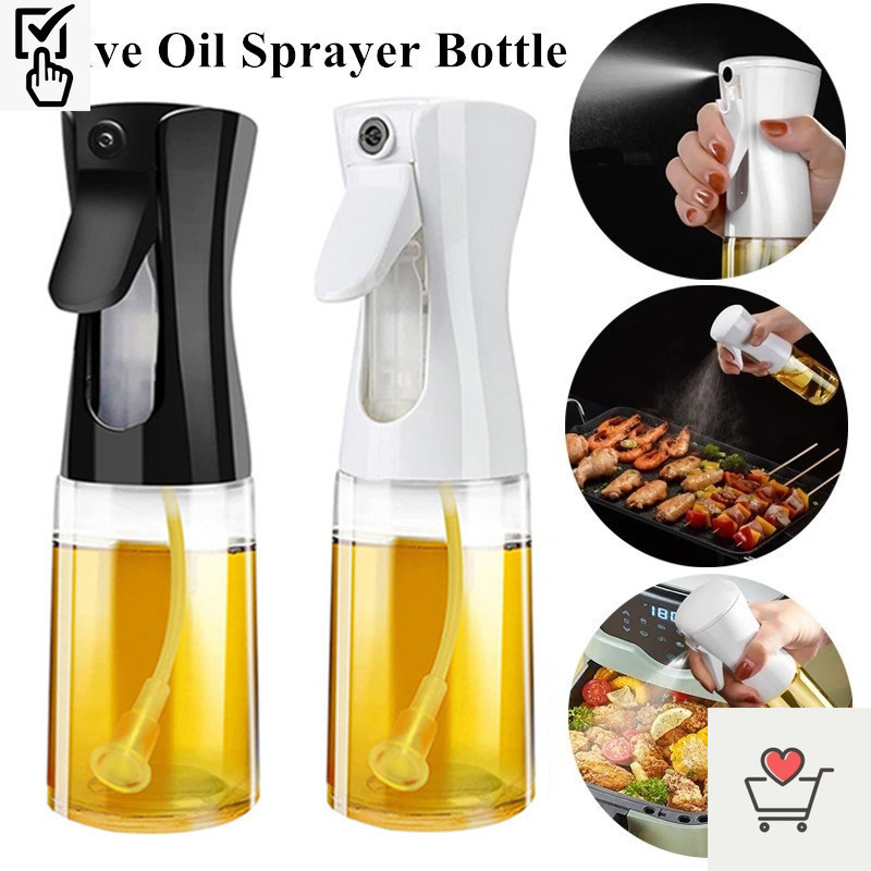 MBR 200/300/500ml Upgraded Olive Oil Sprayer Bottle Cooking Baking ...