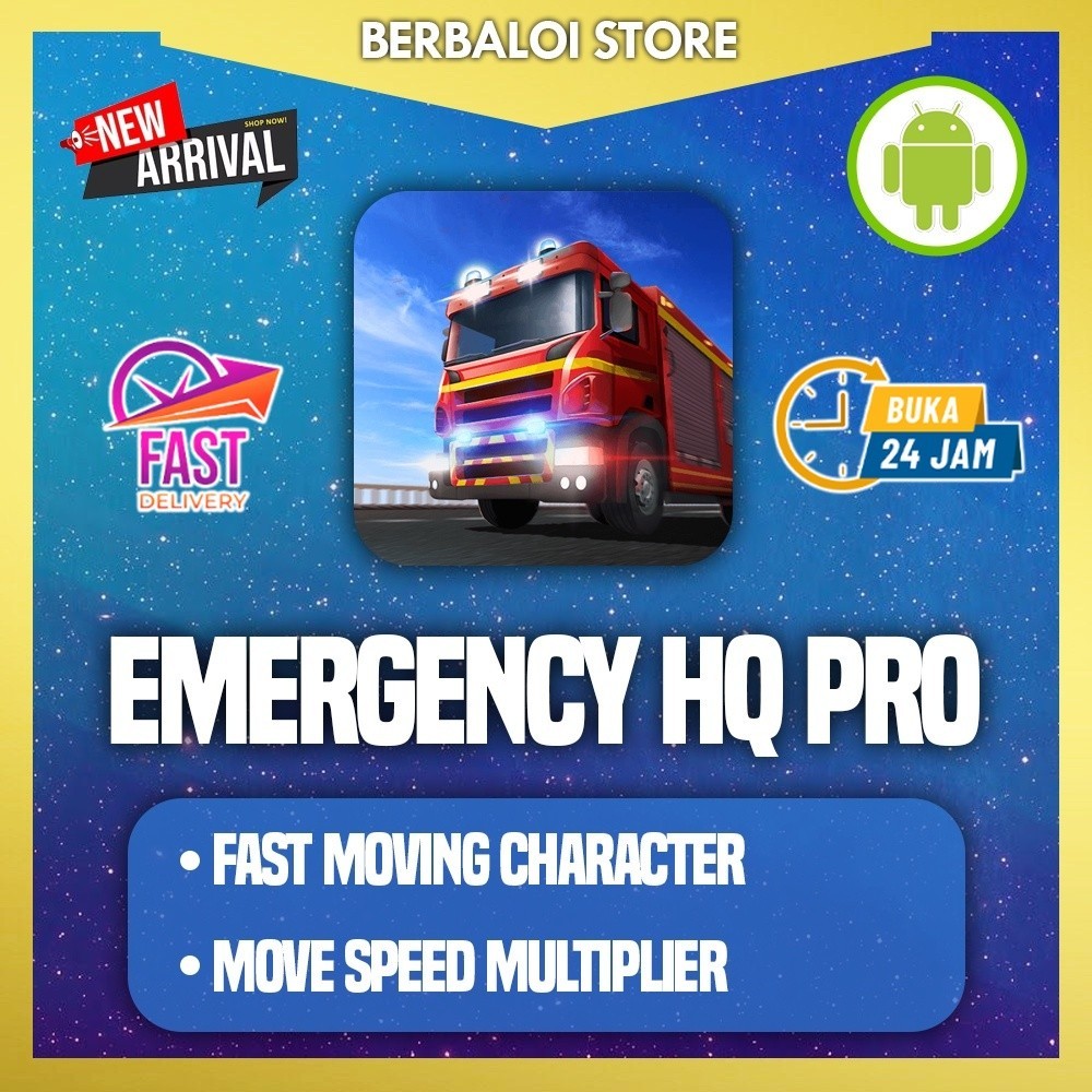 [FAST SEND] EMERGENCY HQ MOD LATEST & LIFETIME (ANDROID GAME