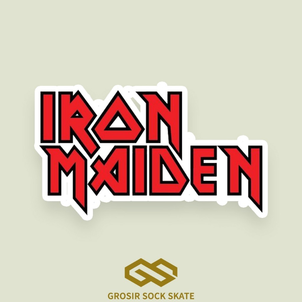 Iron MAIDEN Sticker - METAL Music Sticker/DEATHCORE/METALCORE/HYPECORE ...