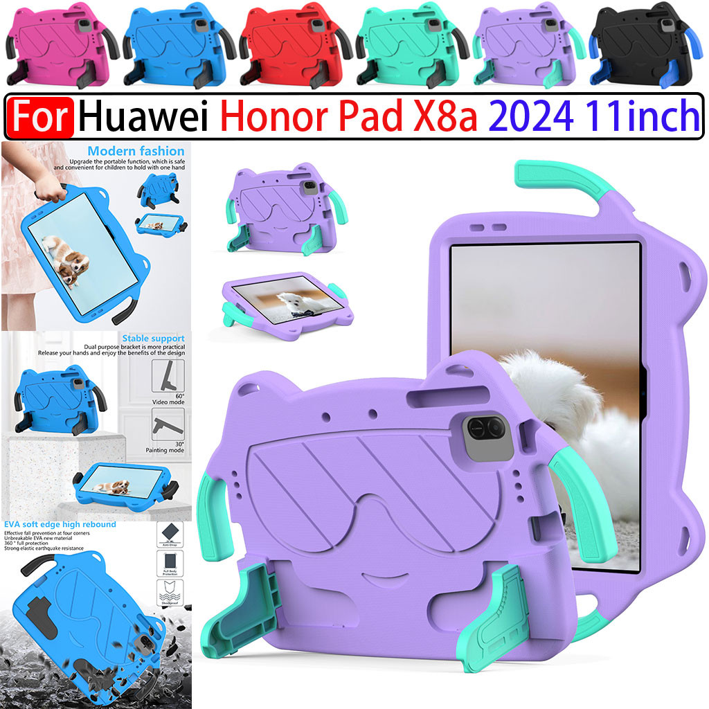 For Huawei Honor Pad X8a 2024 11 inch Kids Friendly Handle Stand Case ...