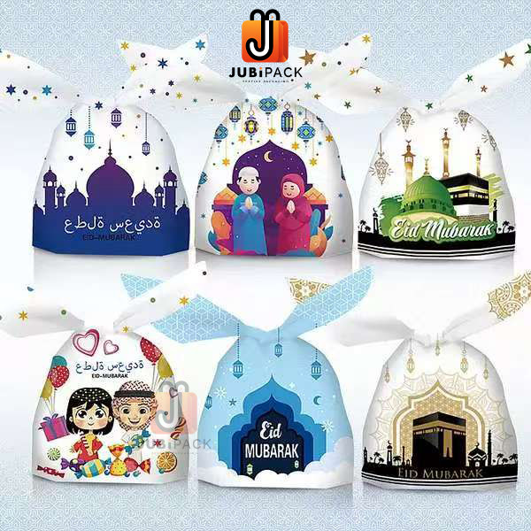 2025 Hari Raya Ramadan Goodies bag Plastic ribbon candy gula Eid ...