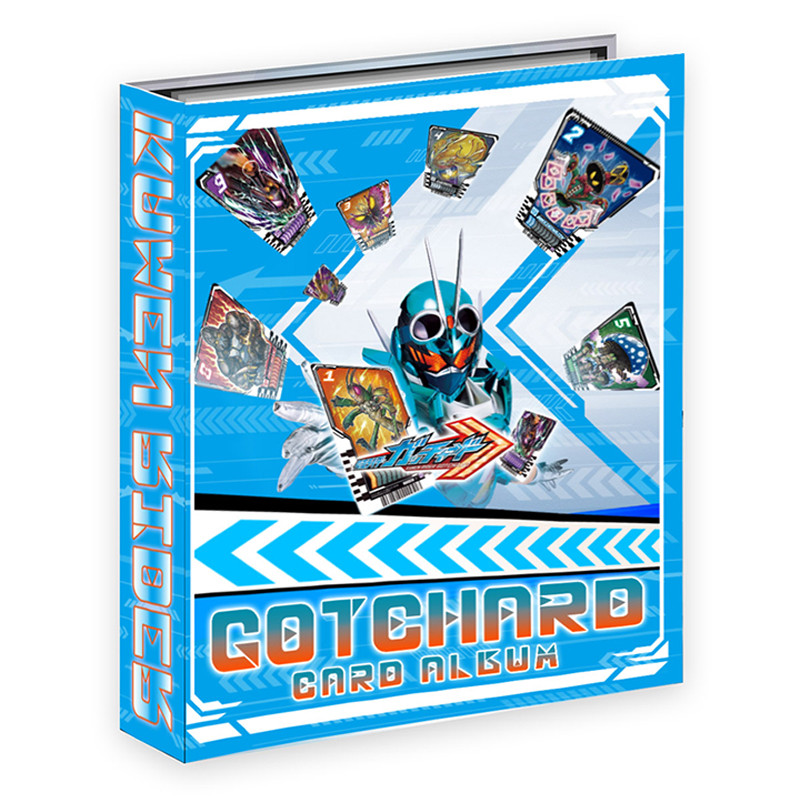 Buku Koleksi Kad Kamen Rider Gotcha Deluxe Pengikat 9-Grid Besar dengan ...