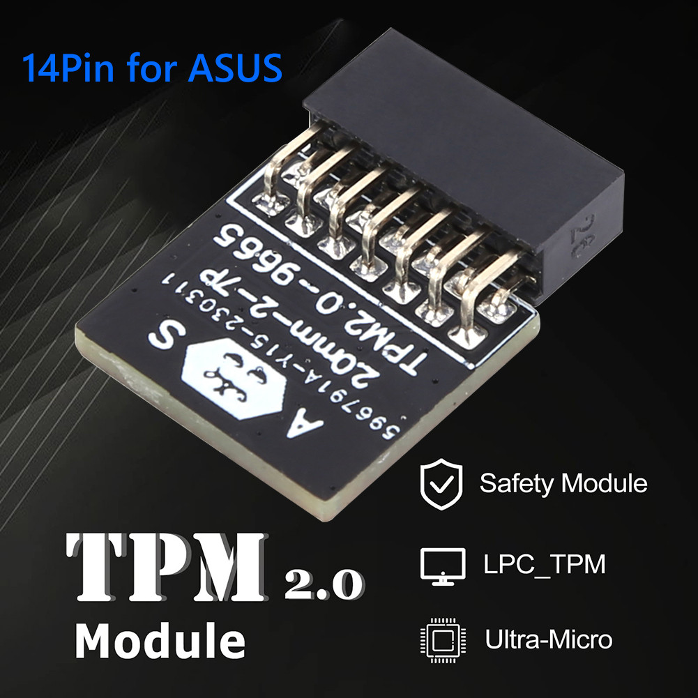 TPM 2.0 Cryptography Security Module LPC Interface for ASUS MSI ASRock ...