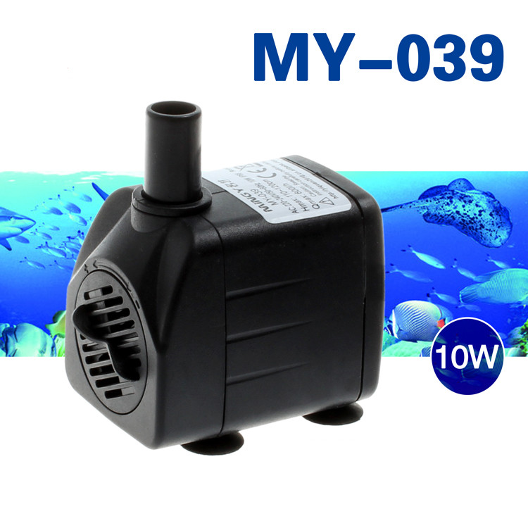 My-039 Fish Tank Built-in Wall-mounted Circulating Submersible Pump 10w 