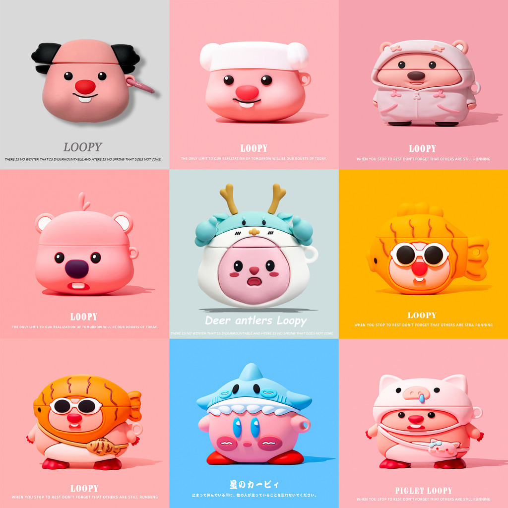 Korean celebrity Loppy case for AirPods3rd gen case headphone case for ...