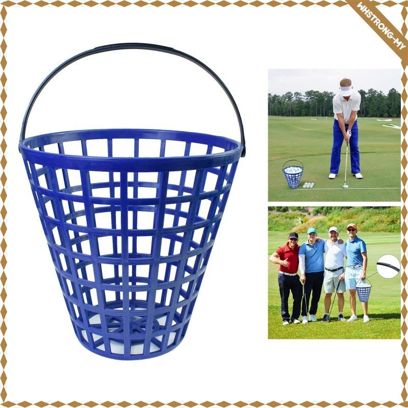 [WhstrongMY] Golf Ball Basket, Golf Range Bucket, Pingpong Ball Basket ...