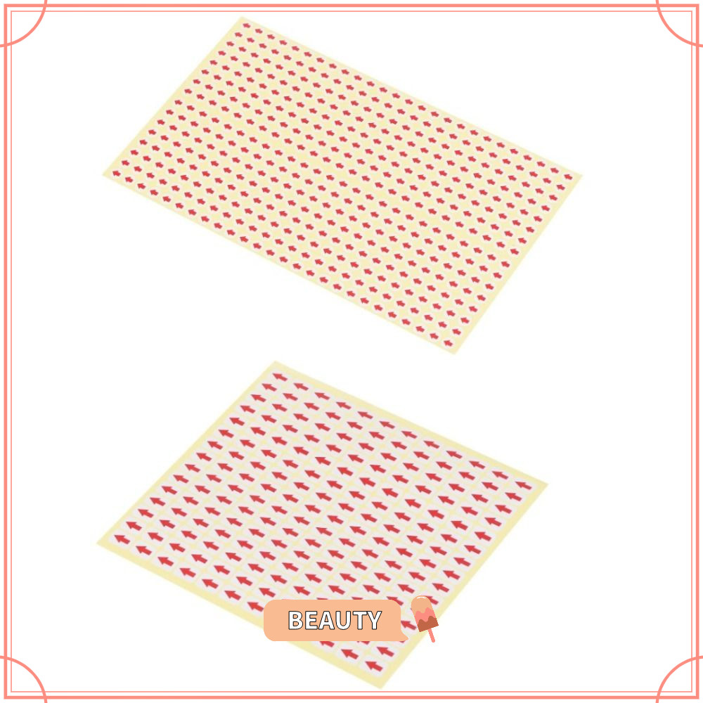 BEAUTYONE Copper Plate Sticker, 15 Pcs Red Arrow Stickers, Products ...