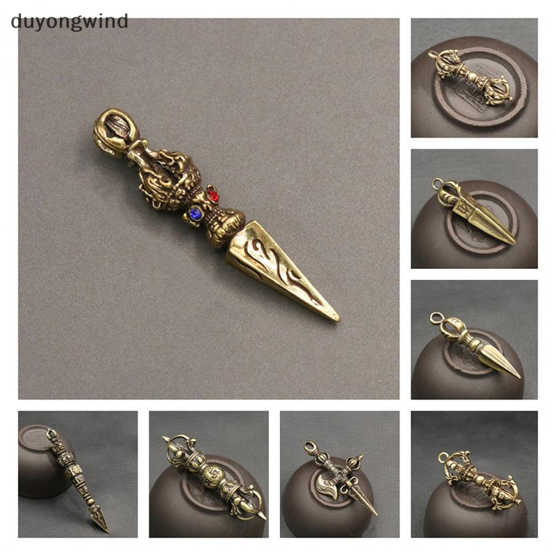 (duyongwind) Handcraft Pendant Vintage Solid Religious Pestle Prayer ...