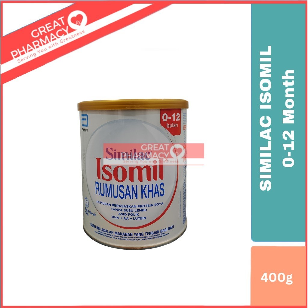 SIMILAC Isomil 0-12 month 400g(Exp: Year 2025) | Shopee Malaysia