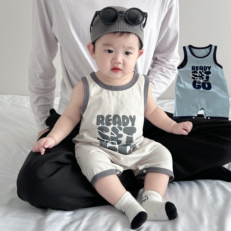 Newborn Clothes Singlet Bodysuit Baby Baby Romper Clothes Summer
