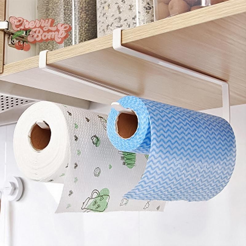 (Cherry Bomb) Creative Perforation-free Hanging Storage Rack Kitchen ...