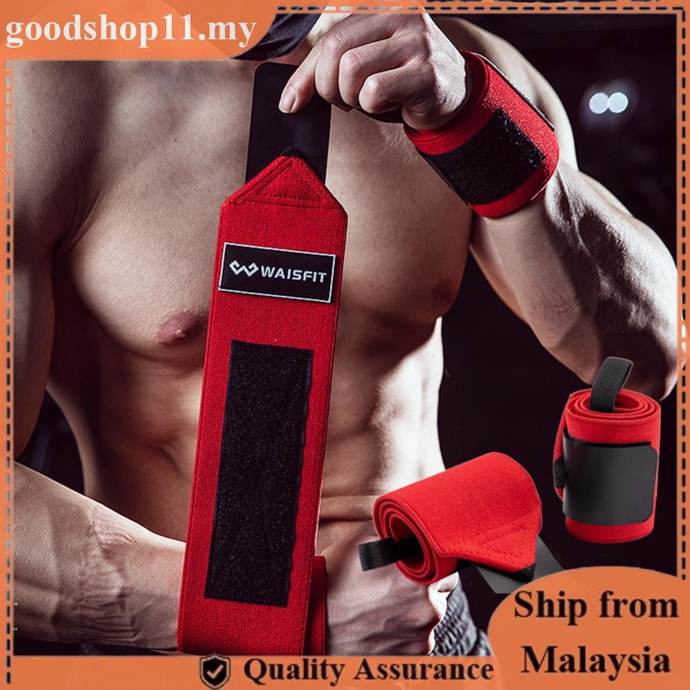 Weightlifting Wrist Wraps Wrist Support Adjustable for Powerlifting ...