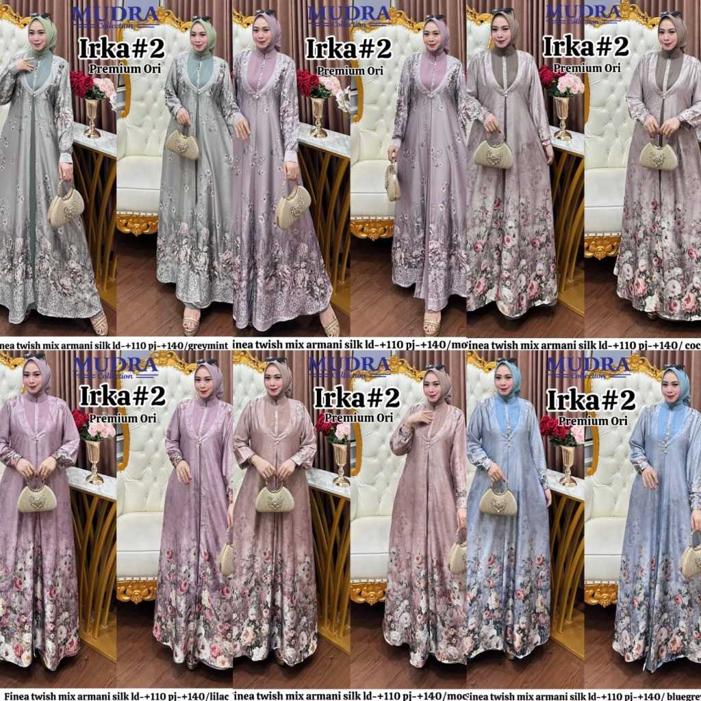 Irka Women's Fashion 2 DRESS From MuDRa | Shopee Malaysia