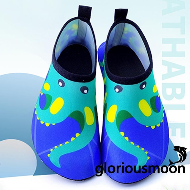 GLORIOUSMOON-Kids Water Shoes Non-slip Quick Dry Aqua Pool Socks ...