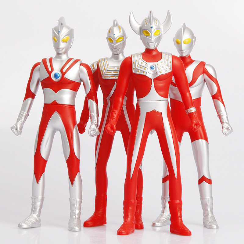 27CMUltraman Children's Toys Severn Ultraman Tyro Ultraman Soft Plastic ...