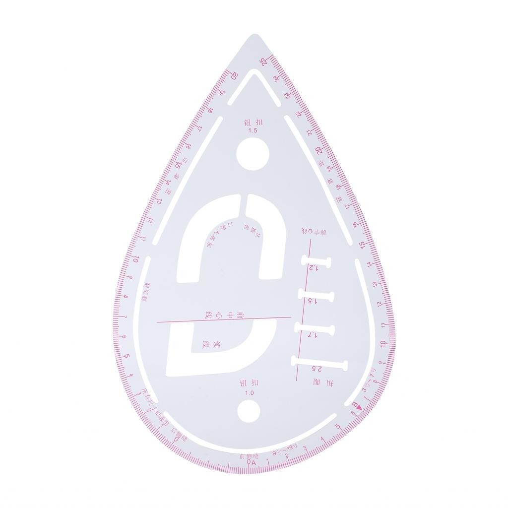 Lhome Tracing Ruler Curve Placement Manual Cutting Boards For Pattern ...
