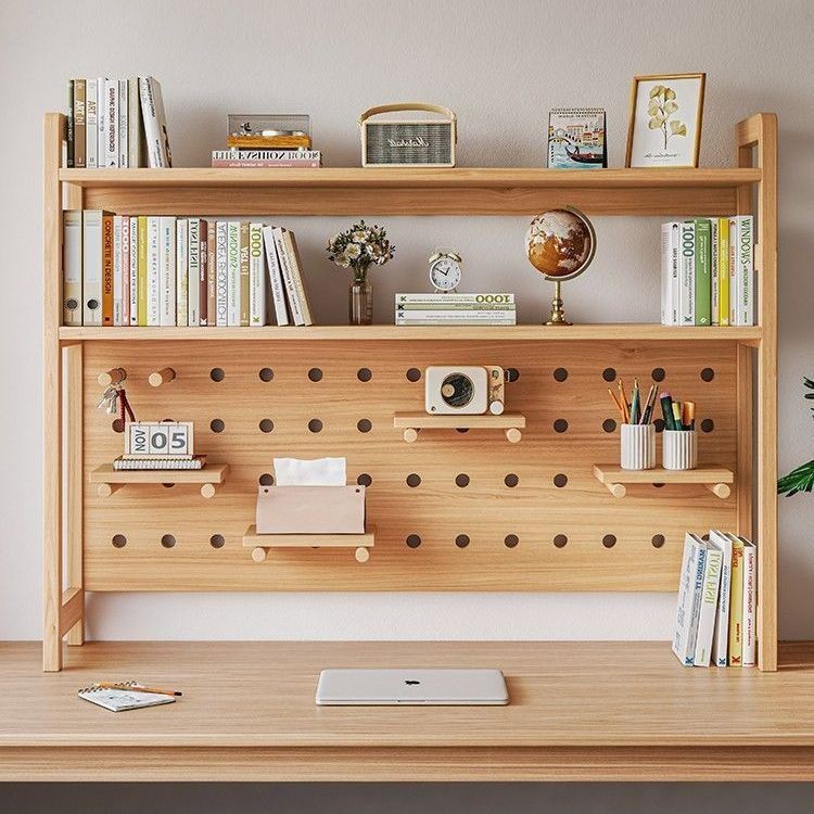 MY4 Wall With MY4 Desktop Pegboard Grid Multi-layer Shees Home Students ...