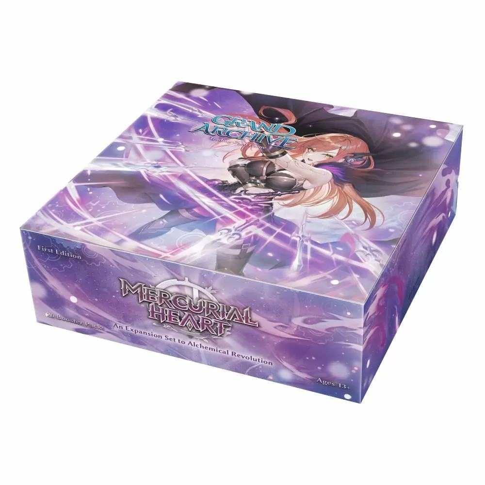 Grand Archive TCG Trading Card Game - Mercurial Heart Booster Box - First  Edition [GATCG] | Shopee Malaysia