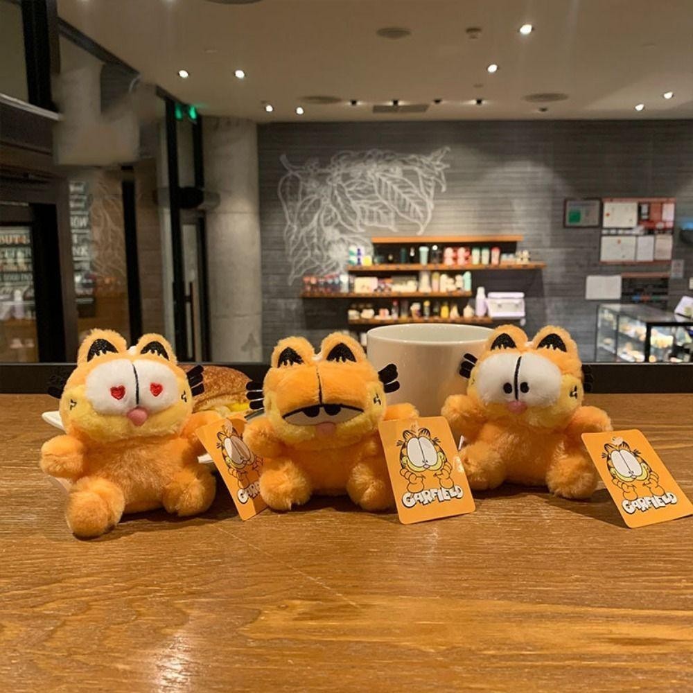Garfield Plush Keychain, Cartoon Garfield Plush Anime Garfield Plush ...