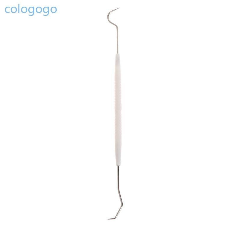 Double-Ended Stainless Steel Dental Teeth Cleaning Explorer Probe & Hook Pick - Unbranded