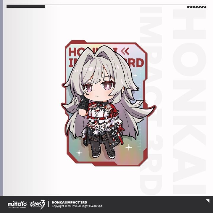 Erdos Helia Q version Character Ticket 14cm - Honkai Impact 3rd ...