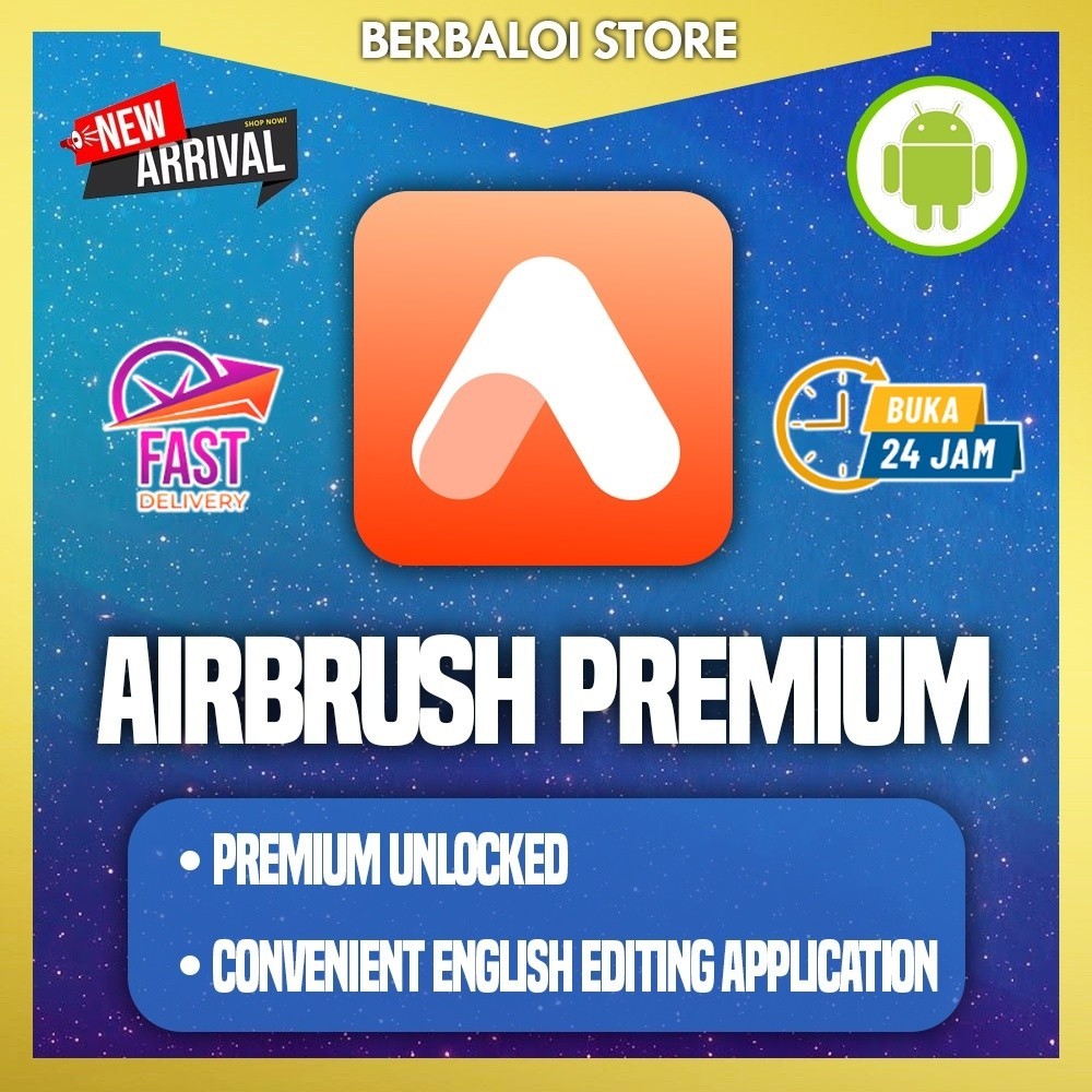 [FAST SEND] AirBrush MOD LIFETIME WARRANTY & LATEST VERSION (ANDROID
