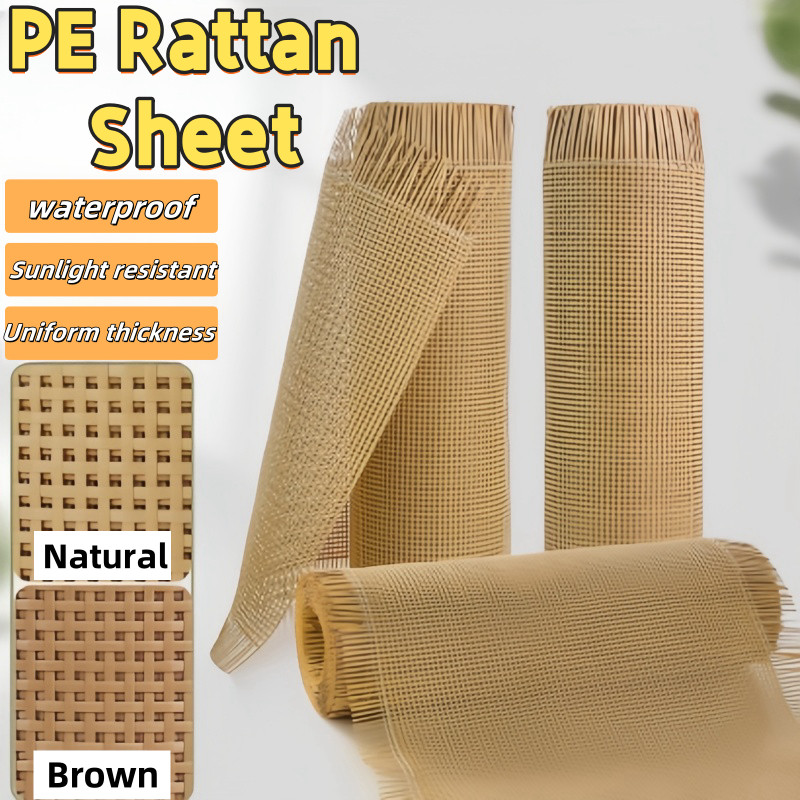 Rattan/PE Rattan Sheet/Webbing Terbuka Rotan Sintetik PE/16/24/36inch ...