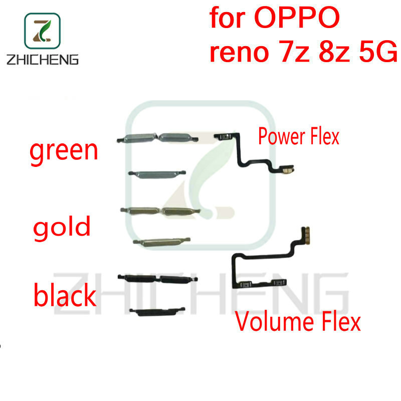 For OPPO reno 7Z 8Z 5G Power On Off Button Volume Switch Connector Flex ...