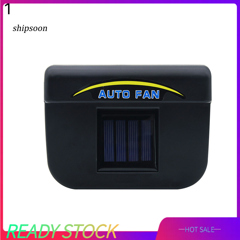 Car Solar Powered Exhaust Fan Car Window Exhaust Fan 180° Vehicle Ventilation Fan Car Radiator Cooling Fan Air Vent Cooler Ventilation System With
