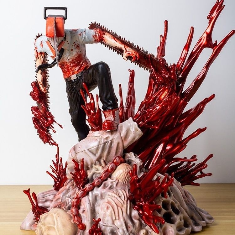 Chainsaw Man Chainsaw Man Electric Figure Demon Hunter Poppa Tower ...