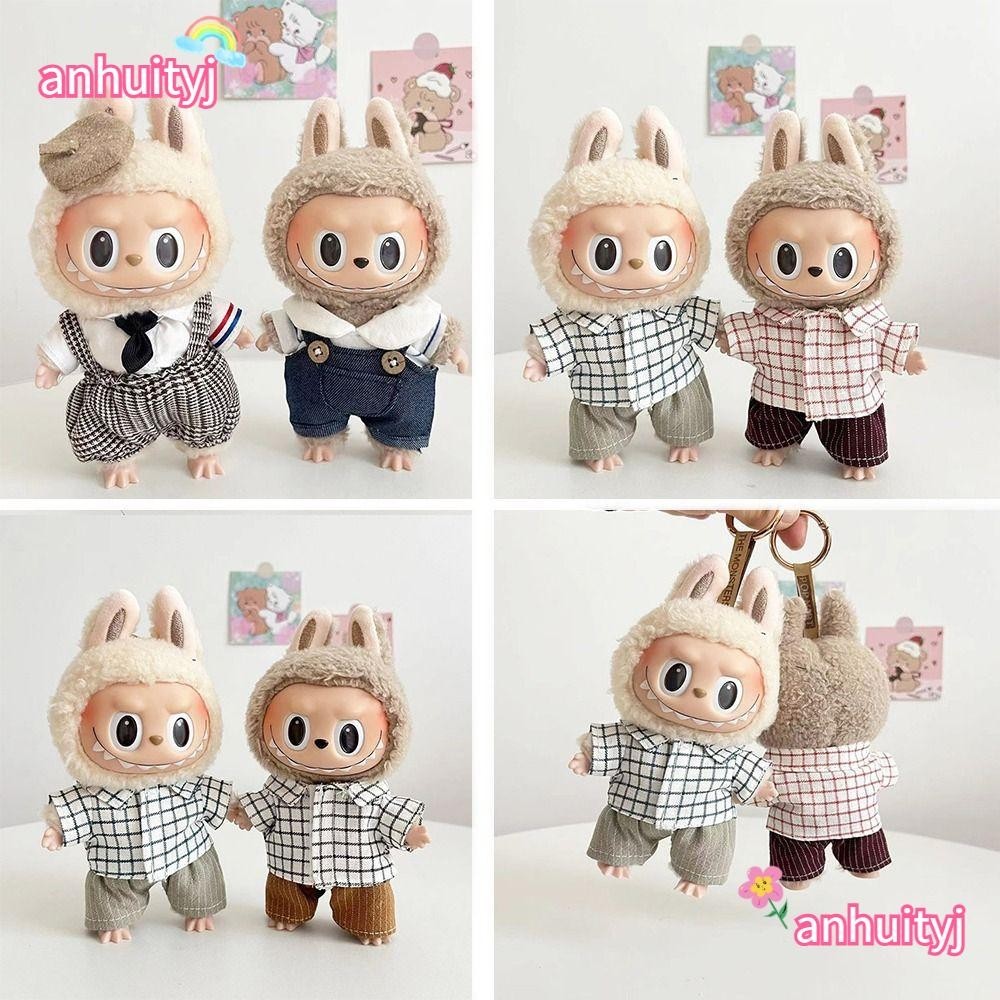 LANJ Labubu Doll Clothes, Only Selling Clothes Cute Cartoon Labubu Doll ...