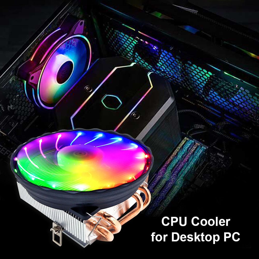 keepdreaming SNOWMAN 4 Heat Pipes CPU Cooler PWM 4 Pin PC Radiator ...