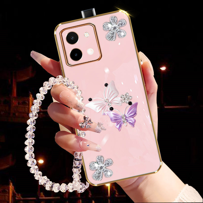 Handphone Case VIVO Y28 Y18 4G V30e 5G vivoY28 vivoV30E Luxury Phone ...