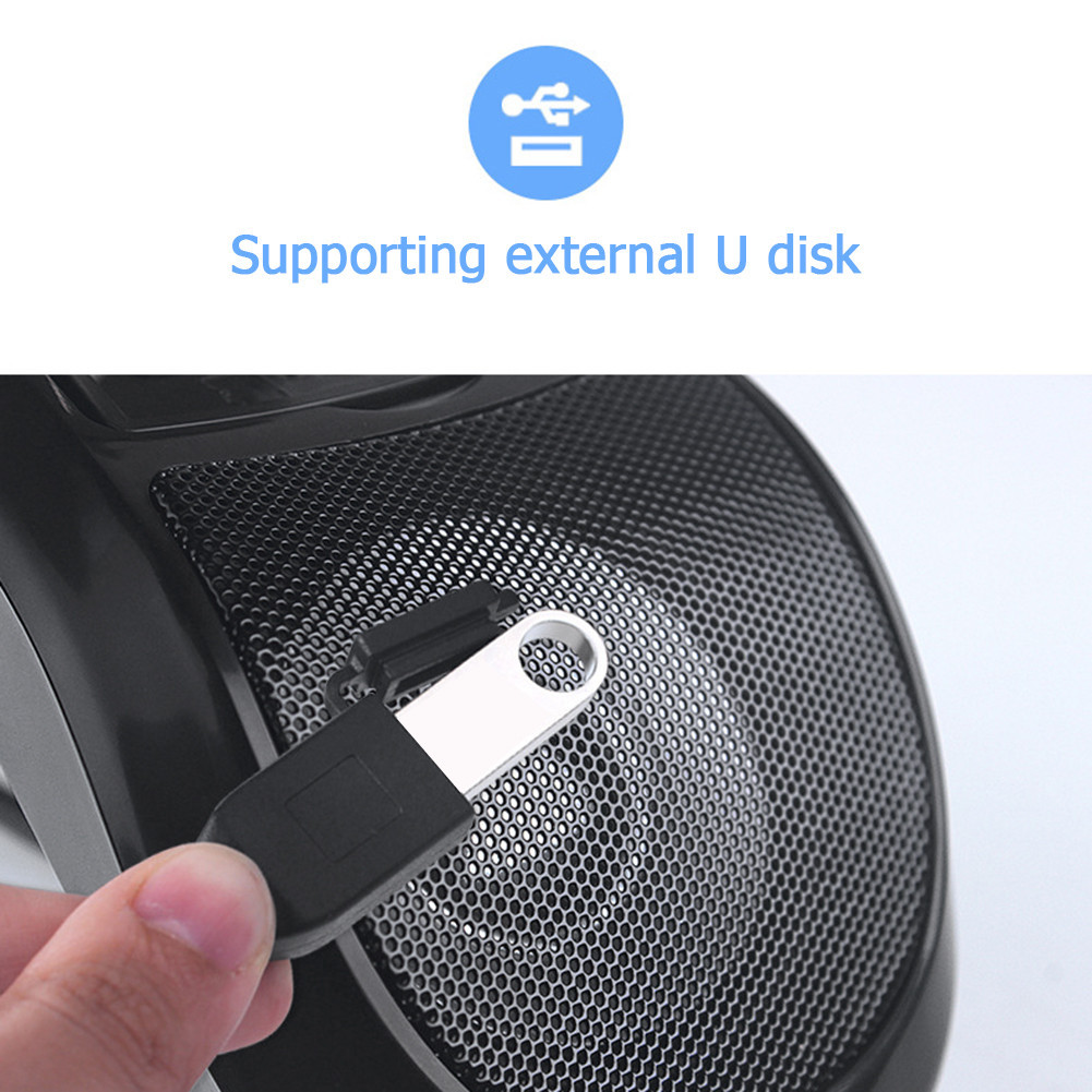 [Redkee.my] AOVEISE MT493 Motorcycle Bluetooth Speaker MP3 Audio System