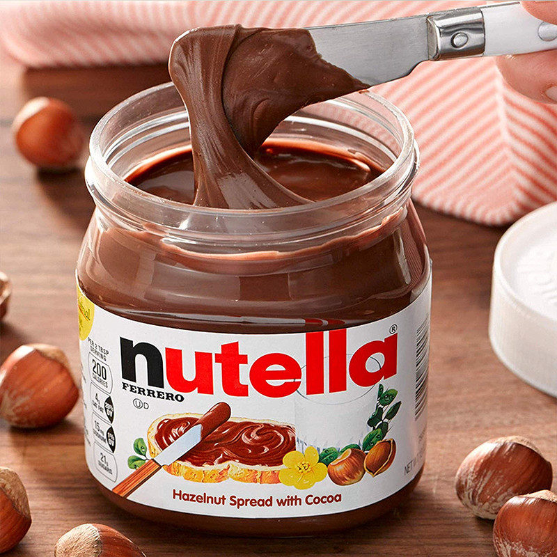 Sapuan Koko Nutella Hazelnut 350g Sarapan Nutella Sapuan Roti Pembakar ...