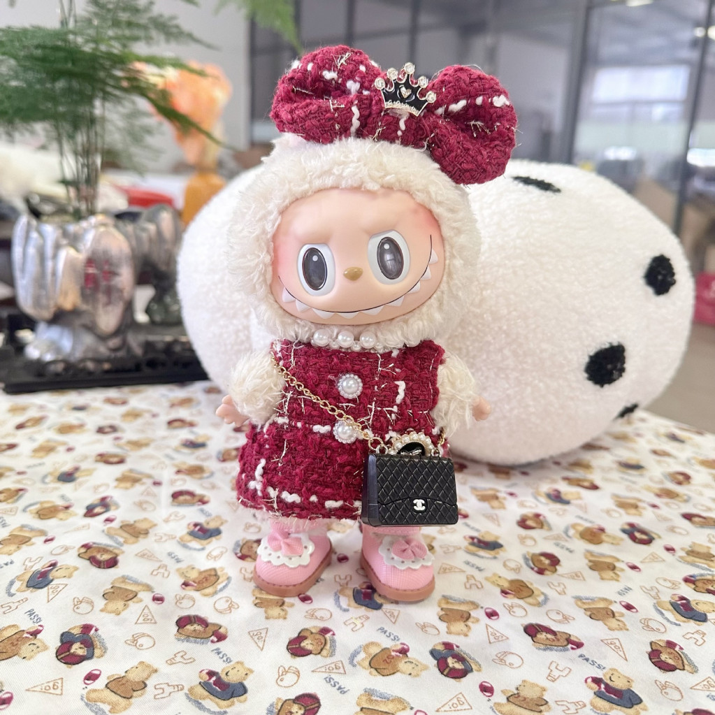 Labubu Doll Clothes,V1&V2 Sitting Party Series Labubu Clothes , Chinese ...