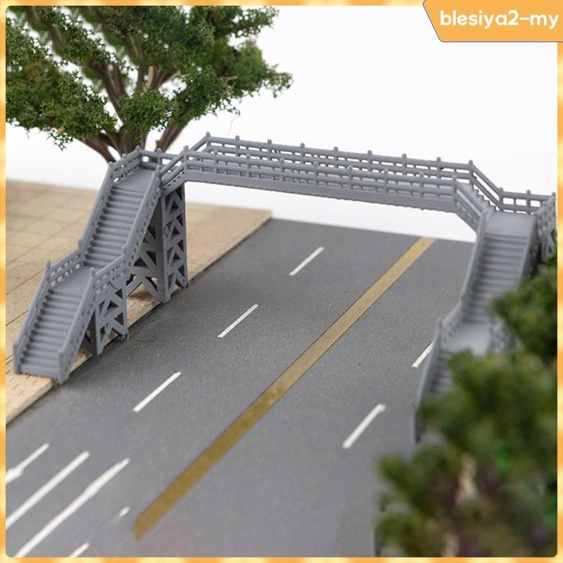 [BlesiyaedMY] 1/87 DIY Model Train Footbridge Sand Table Model DIY for ...