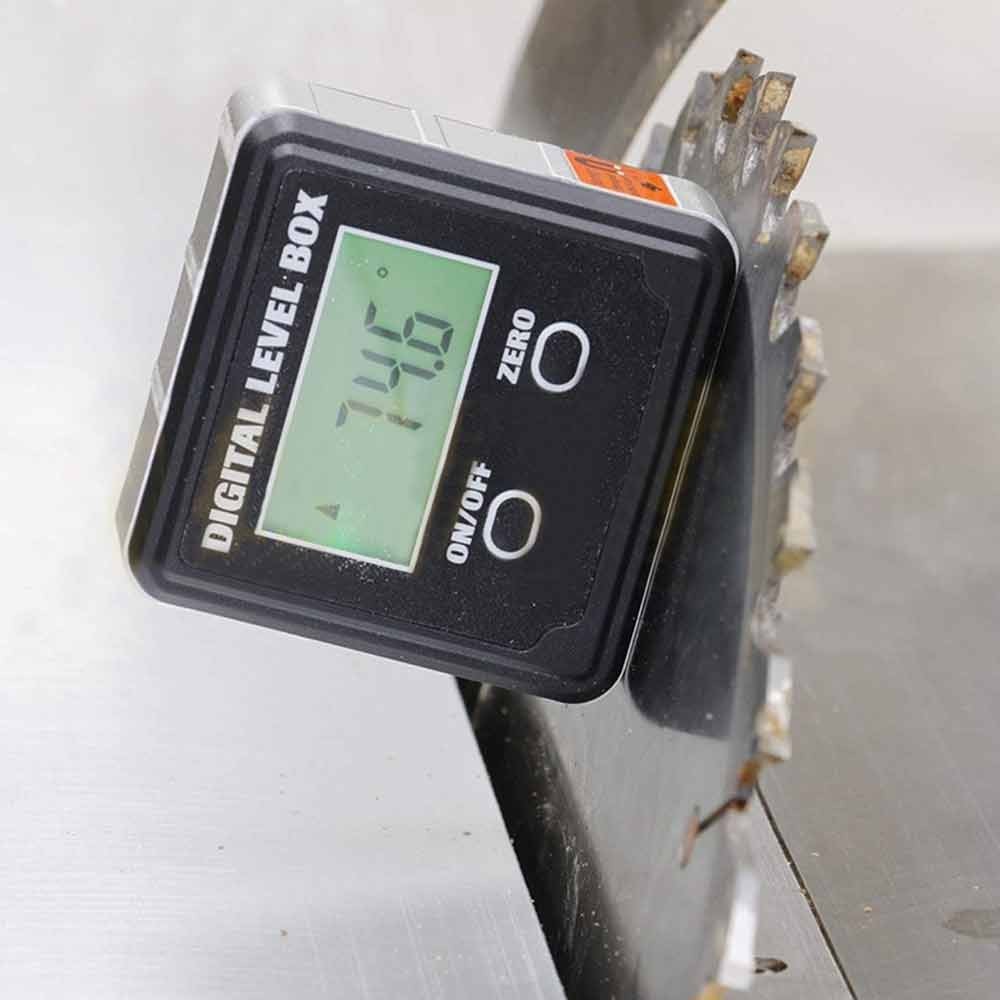 Digital Inclinometer Electronic Protractor Bevel Box Angle Gauge For